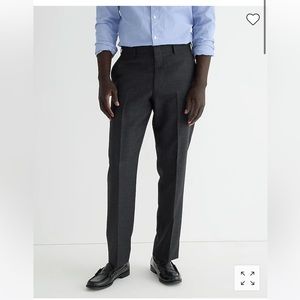 Crosby Classic-fit suit pant in English wool